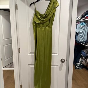 House of Harlow 1960 Lime Green Maxi Dress